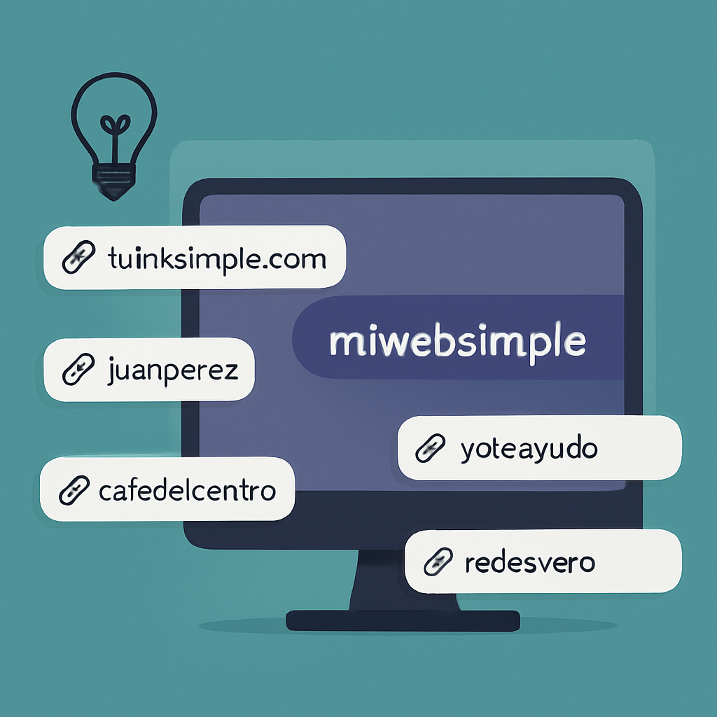 Ejemplos de nombres creativos para personalizar tu URL