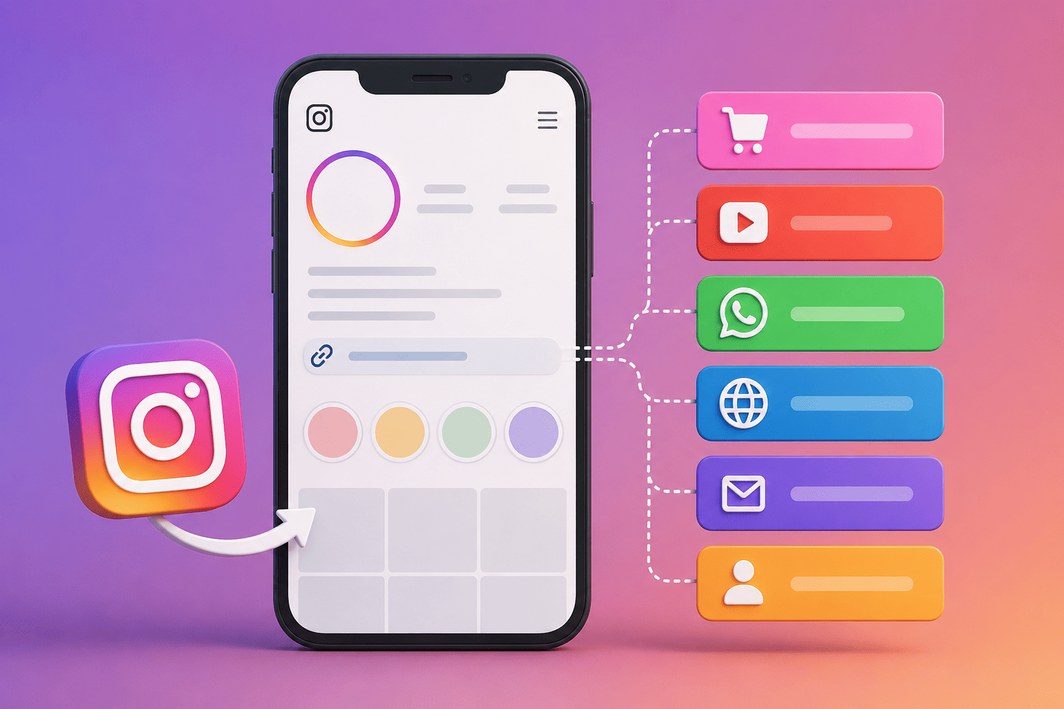 Cómo poner varios enlaces en Instagram